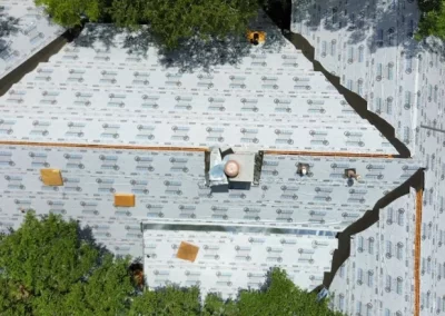 Detailed Roofing Installation